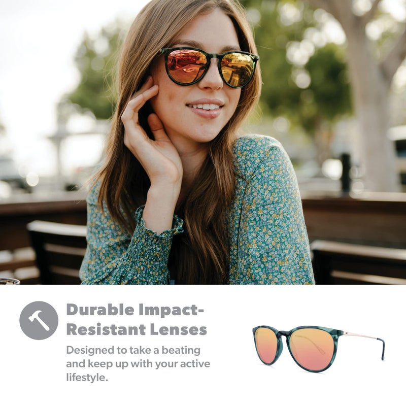 Knockaround Mary Janes Polarized Sunglasses for Women & Men - Round Sunglasses - UV400 Protection - Image 5